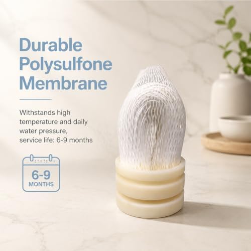 2-Pack 0.01 Micron External Pressure UF Membrane Cartridge,Hollow Fiber Ultrafiltration Replacement Filter,for Faucet Water Purifier - Image 5