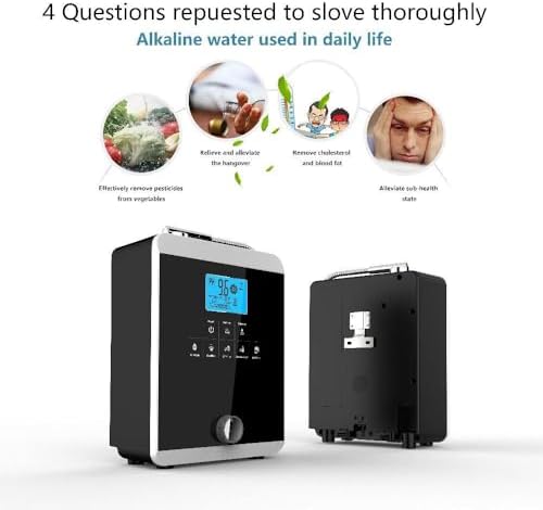 Alkaline Water Ionizer,Water Purifier Machine, PH 2.8 to 11 Acid Alkaline Water Maker Machine,with Auto-Cleaning/Intelligent Voice - Image 2