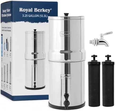 Royal Berkey 3.25G Water Filter System w/ BB9-2 Filters & Stainless Spigot by Berkey