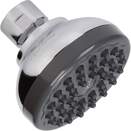 Aqua Elegante Pressure Boosting Shower Head - 2.5 GPM - Polished Chrome by AquaElegante