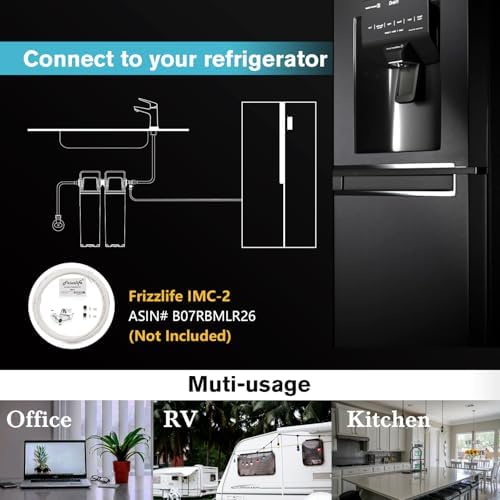 Frizzlife DW15 Under Sink Water Filter System, NSF/ANSI 53&42 Certified Elements, Reduces 99.99% Lead, Chlorine, Fluoride, Bad Taste & Odor, Direct Connect 2-Stage Water Filter, 0.5 Micron, USA Tech - Image 5