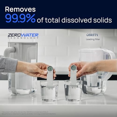 Culligan ZeroWater 10-Cup Pitcher Water Filter Removes PFAS, Sage - Image 7