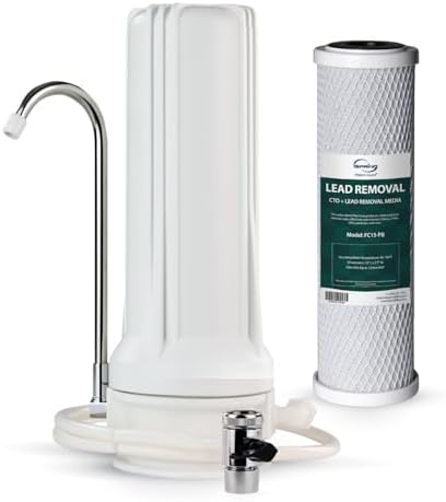 iSpring CKC1-PB Lead Removal Countertop Drinking Water Filteration System by iSpring