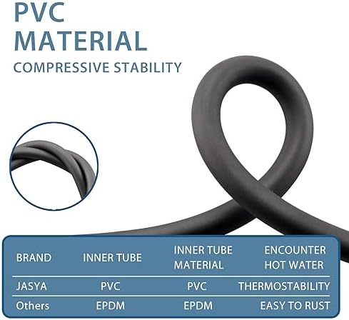 5 Ft PVC Shower Head Hose Extra Long Grey - Image 3