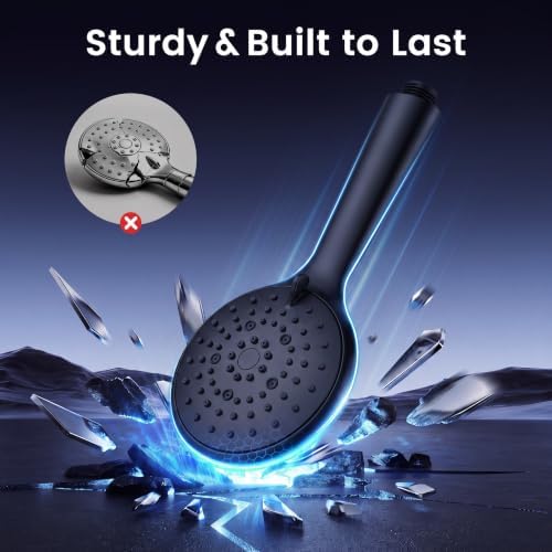 FEELSO Shower Head with Handheld, High Pressure Hand Held Shower Head - Image 4