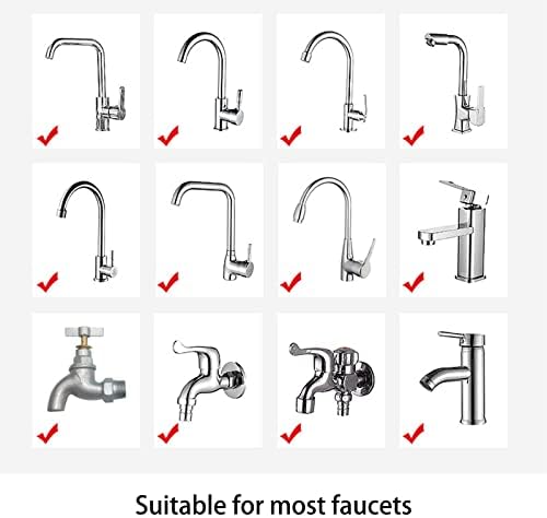 360-Degree Rotating Faucet Filter - Sink Water Purifier for Kitchen and Bathroom, Removes Heavy Metals and Hard Water - Image 4