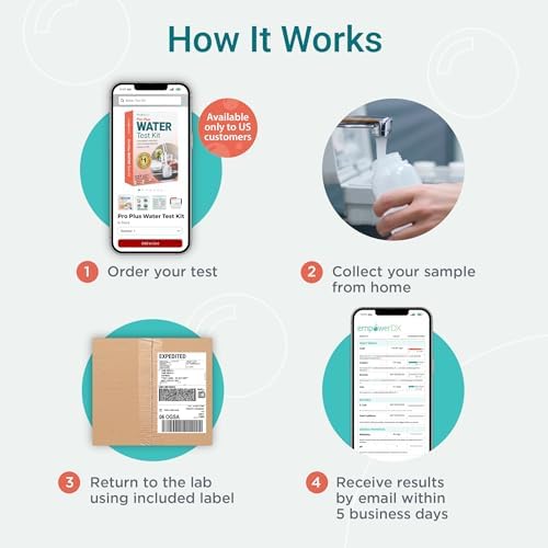 empowerDX Pro Plus Water Test | All Drinking Water | 125+ Parameters Tested Like Lead, Heavy Metals, Chemicals, Bacteria | At-Home Kit | EPA & NELAP Certified | Results in 5 Days - Image 5