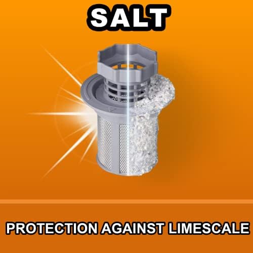 dishwasher salt 5kg powerful crystal, limescale remover on your glassware and water softener, life & improving its performance, 99% purity (5 pack) - Image 2