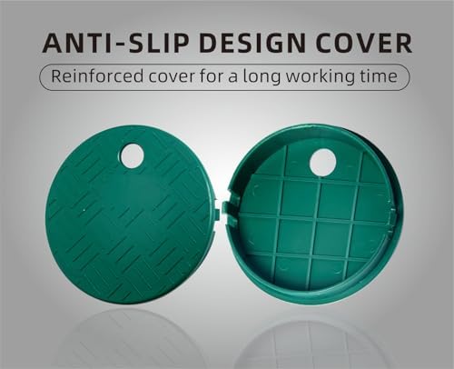 4 PCS Valve Box Cover Lid ID 5.5" OD 6" for Sprinkler Irrigation System, Only Compatation with ID 5.5" Sprinkler System Covers Outdoors (5.5 inch) - Image 5