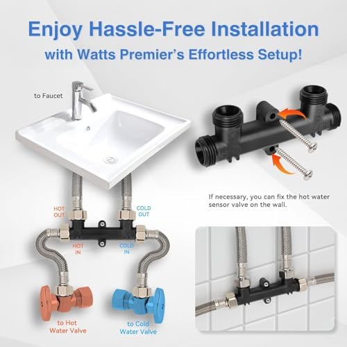 Watts Premier Replacement Sensor Valve for 500800 500805 Recirc Pump - Image 5
