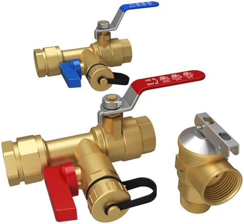 MIZUDO 3/4''NPT Tankless Water Heater Service Valve Kit, IPS Isolator by CreatingComfortableLiving