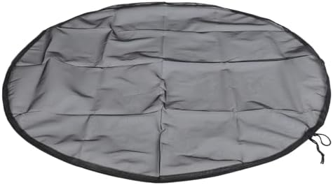 4pcs Rain Mesh Cover, Durable Polyester Drawstring Netting Screen for Water Collection Buckets, with 37.4 Inches Diameter for Yard Garden - Image 3