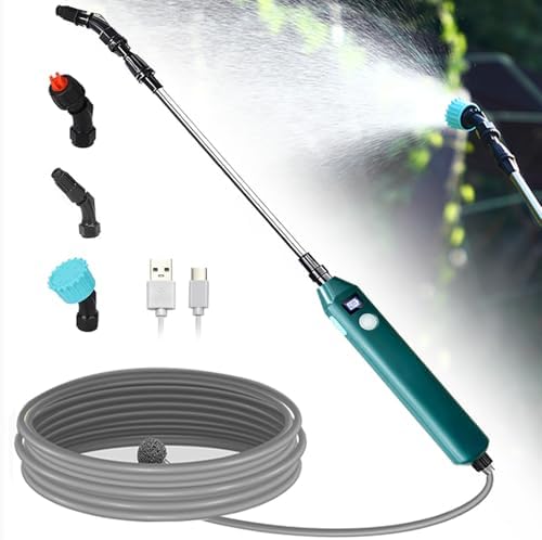 Battery Powered Sprayer Wand, 32" Electric Weed Sprayer Telescopic Wand by YASIMIAHIKINGBACKPACK