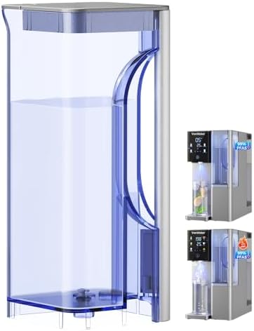 CT910WP Pure Water Pitcher 1.2L/40.6oz, for CT910G CT910GH C5 Countertop RO System (Gray) by VonWater