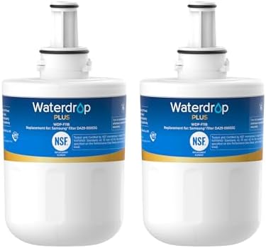Waterdrop Plus Water Filter Replacement for Samsung® DA29-00003G, 2 Pack by Waterdrop