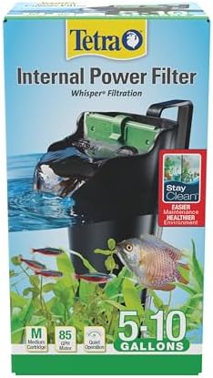 Tetra Whisper 85 GPH Internal Power Filter For Aquariums by Tetra