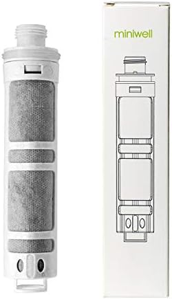 Replacement Filter Cartridge for Miniwell Filter Shower Head L750 or L750-W by MINIWELL