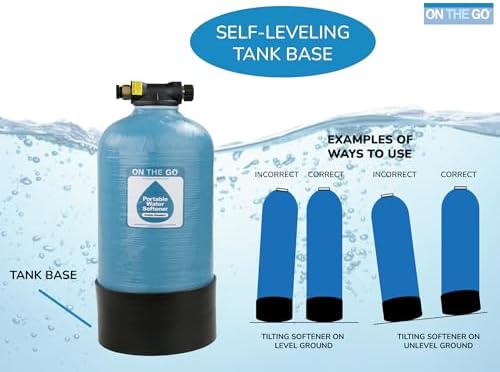 On The Go Portable Water Softener, 16,000 Grain Capacity, Double Softener, Standard Head, Made in USA - Image 5