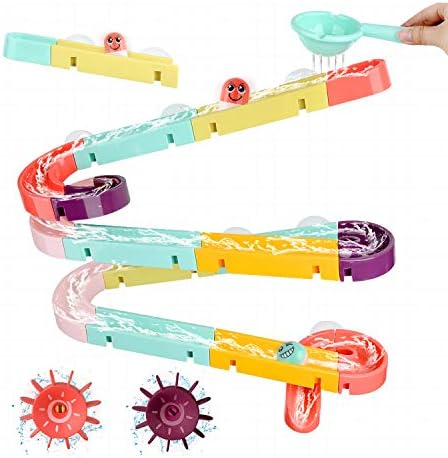 Bath Toys Bathtub Toys for Toddlers and Babies, Bath Tub Toy Set with Shower, Rubber Ducks, Floating Toys - Image 4