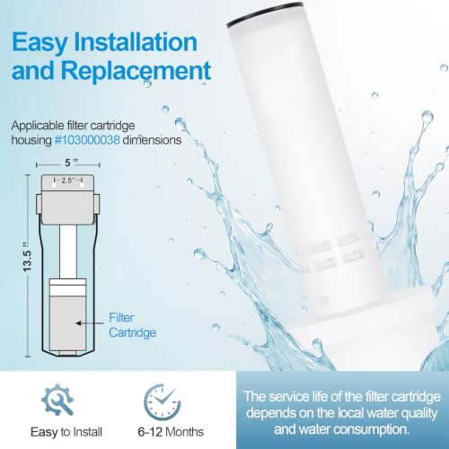 Scale Filter Replacement Cartridge #103000039, Scale Inhibitor Filter - Image 2