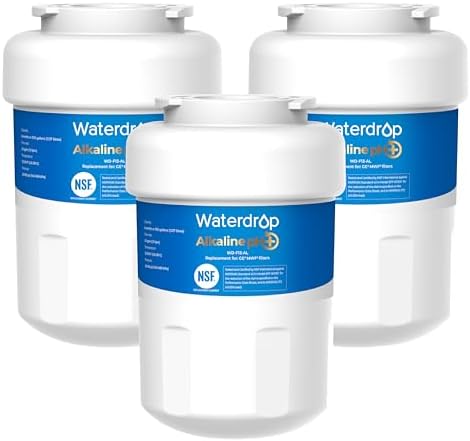 Waterdrop Alkaline WD-F13 Water Filter, Replacement for GE® MWF®, 3 Pack by Waterdrop