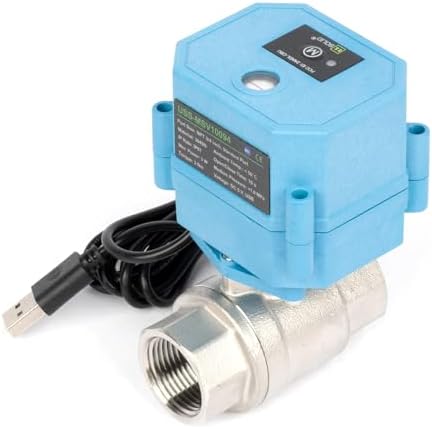 3/4" Smart SS304 Motorized Ball Valve + WiFi Water Leak Alarm 5-Pack - Image 7