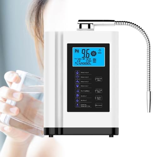 Alkaline Water Ionizer 5 Titanium Plates White by Unknown