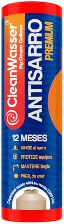 Premium Anti-Char Cartridge, Water Treatment for Tinacos 400-2000L, Non-Toxic, 12 Months Duration, High Resistance, Maximum Efficiency by Unknown