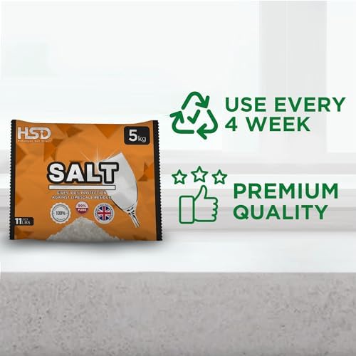 dishwasher salt 5kg/11lb, powerful dishwasher salt, softener salt, for laundry kitchen dishwashing, compatible to all salt for dishwasher, premium food grade 100% genuine dish washer salt - Image 4