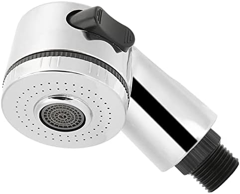Salon Shower Head, Handheld High Pressure 2 Mode Water Saving Filtered Spray Head for Shampoo Bed Pet Bath Chrome Engineering Plastic Stainless Steel 1 Pack - Image 5