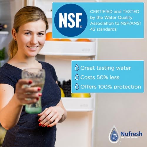 Refrigerator Water Filter Replacement for GE RPWF, RWF1063, 4-Pack - Image 6