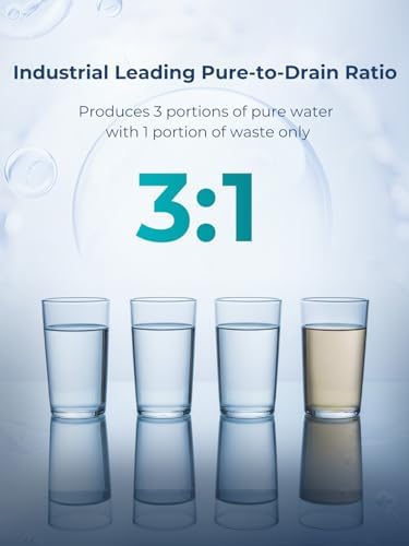 VIOMI V6 600GPD Under Sink Tankless Reverse Osmosis Water Filtration System - Image 3