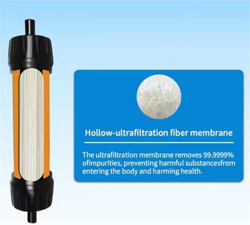 Aquazipo Outdoor Water Filter Straw, Portable Filtration for Camping Emergency (Blue,1) - Image 3