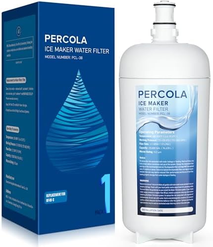 HF40-S/HF45-S Ice Maker Water Filter, 1-Pack by PERCOLA