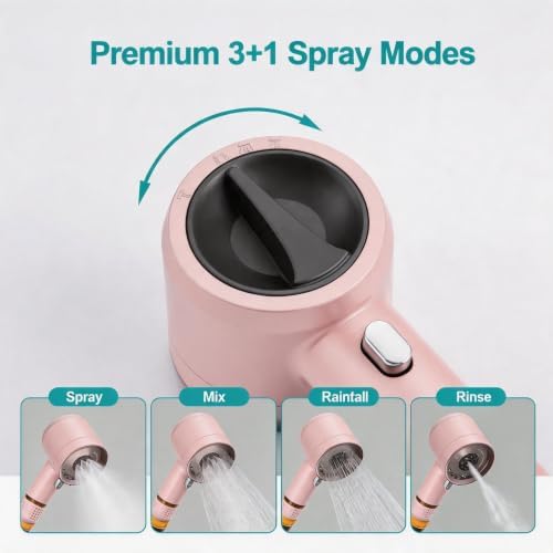 Shower Head with Handheld, High Pressure Shower Head with Pause Switch - Image 4