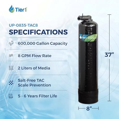 Tier1 600,000 Gallon Salt-Free Whole House TAC Scale Prevention System - Image 2