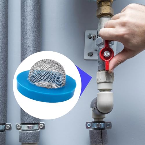 PAGOW 5 Pcs Hose Filter Washers, Stainless Steel Hose Screen Inlet Hose Coupling with Strainer, Fittings for 3/4'' Garden Hose Connector & 5/8" Washing Machine - Image 6