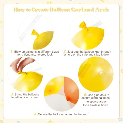 CROSSFINGERS Here Comes the Son Balloon Arch Kit for Baby Shower Decoration - Image 6