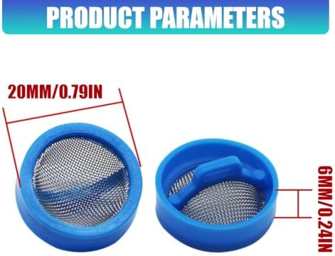 Washing Machine Inlet Filter Screen 20 Mm Mesh with Frame, 2pcs - Image 3