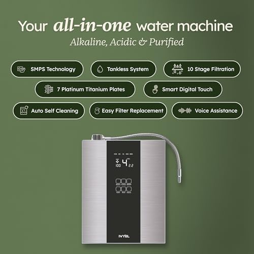 Korea-Made Ivyel PL Alkaline Water Machine,Water ionizer, Produces ph 8.5-10.0 Alkaline Water/Acidic Water/Hydrogen Water/Water Purifier Filter/Ionized Water/Antioxidant Water - Image 5