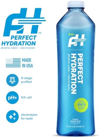 Perfect Hydration 9.5+ pH Alkaline Drinking Water, Made in the USA, 1.5-Liter Bottle, Case of 12, 2-Pack - Image 3