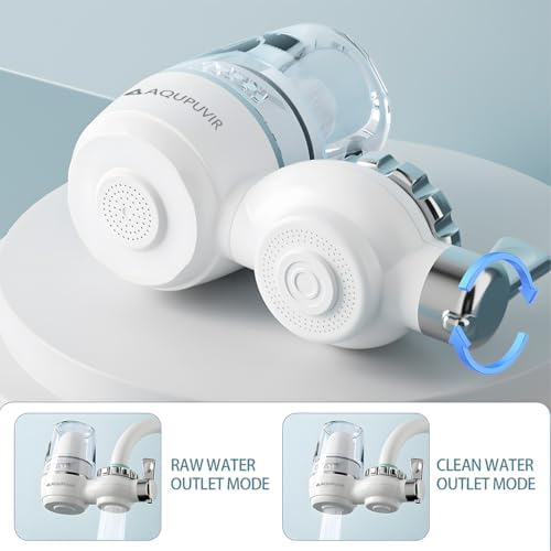 Sink Water Filter System for Kitchen Faucet | Reduces Lead, Chlorine, Bad Taste & Odor | High Capacity 320 Gallons | Easy Install with View Window | Drinking Water Purifier - Image 6