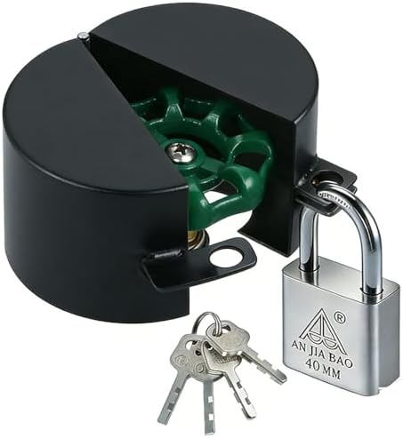 Outdoor Faucet Lock, Black - Image 5