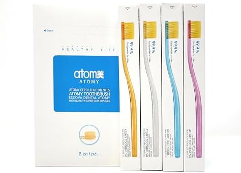 Atomi Atomy Atom Beauty atomi atomi Toothbrush Set of 8 by Unknown