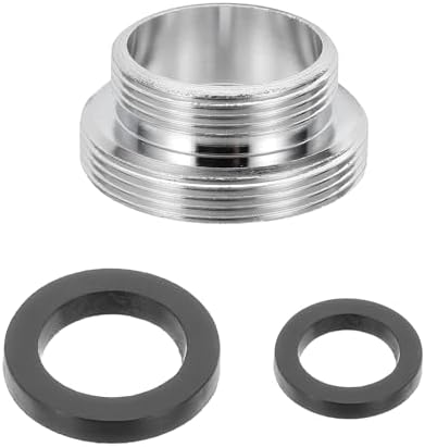 uxcell Faucet Aerator Adapter,M28 Male to M22 Male Brass Faucet Adapter by uxcell