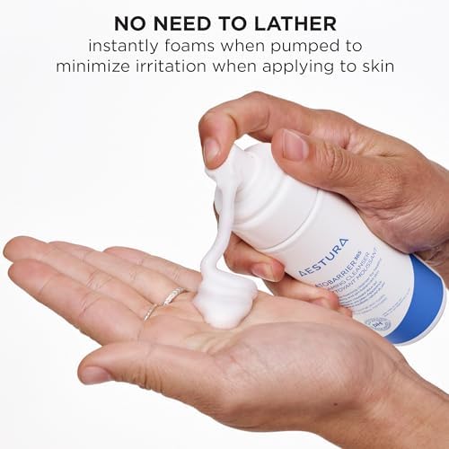 AESTURA ATOBARRIER365 Gentle Foaming pH-balanced Facial Cleanser, 150 ML - Image 5