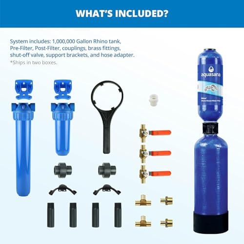 Aquasana Whole House Water Filter System | 1M Gal | Carbon & KDF | EQ-1000 - Image 4