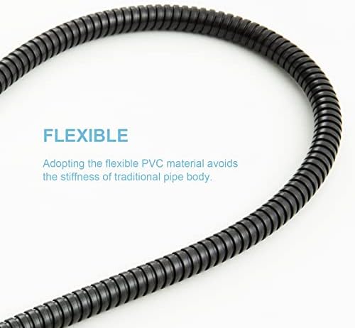 OFFO Shower Hose Oil Rubbed Bronze Kink Free Stainless Steel Shower Hose Attachment Electroplating Handheld Shower Head Hose Flex Hoses Extension with Brass Insert & Nut for Pet Bathing Cleaning 60 in - Image 6