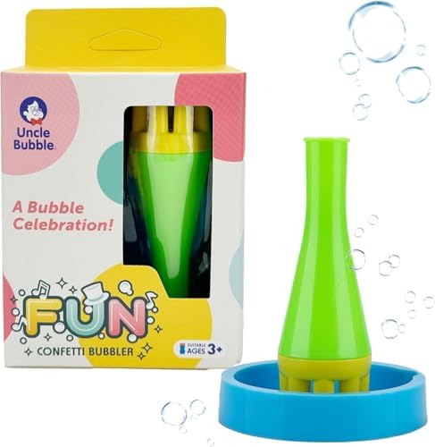 Uncle Bubble Mini Bubble Blower, Green for Toddlers & Kids by UncleBubble