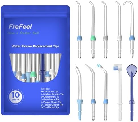 Replacement Heads for Waterpik, Replacement Tips for Waterpik Water Flosser by FreFeel